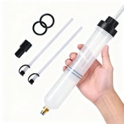 500CC Fluid Extractor, Multi-Purpose Oil Syringe, Oil Suction Pump, Manual Extraction and Filling Pump, Automotive Oil Syringe17.6 Oz./0.45 Qt./500 CC