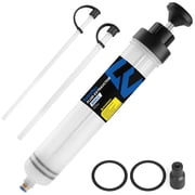 500CC Fluid Extractor, Oil Extractor with Long Hose and Extension Tubes, Brake Fluid Extractor, Fluid Pump Automotive, Suction Pump for Lawn Mowers Cars Ships Golf Carts