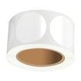 500Counts Round Seal Sticker Self-Adhesive Wrapping Label Clear PVC ...
