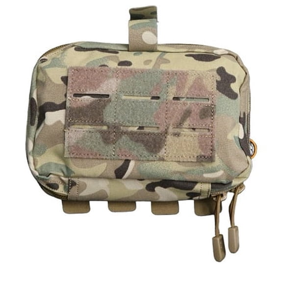 Molle Admin Pouch 500D Nylon, Borsa Tattica con Inserti