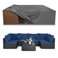 thumbnail image 1 of 500D Patio Furniture Covers Thickening Outdoor Cover Protective Grey 126"x64"x28", 1 of 5