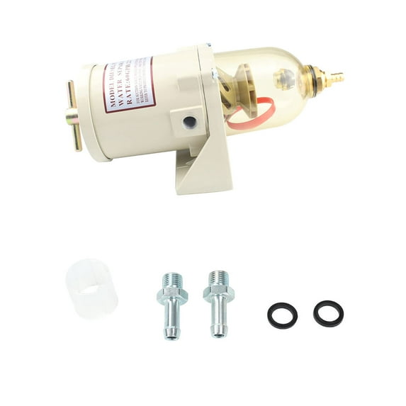 500FG-Diesel Engine Filter, Fuel Water Mathiator with 2010PM Cartridge, 24V Heating Tube for Racor