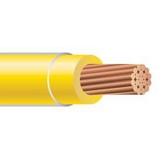 500FT 10 AWG THHN Solid copper Building Wire 600V Yellow