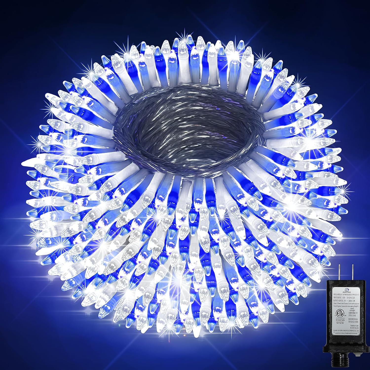 500FT Christmas Lights Outdoor 1400 LED Waterproof Christmas Tree