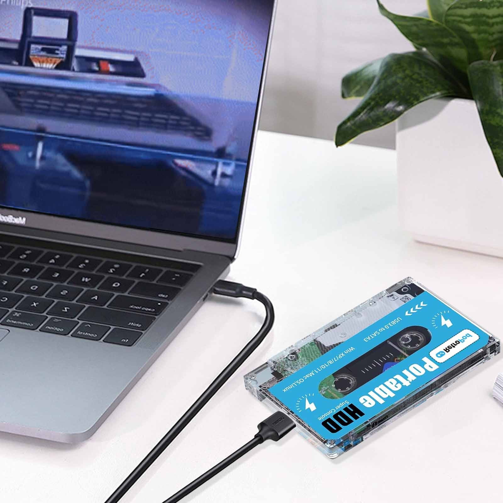 500G Portable External Game Hard Drive With 55000+ Games Built In