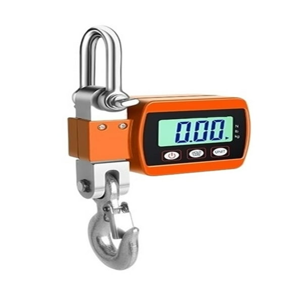 500Kg/300Kg Digital Hanging Scale Portable Crane Scale Heavy Duty Crane Scale LCD Backlight Industrial Hook Scales Unit Change ,Reliability