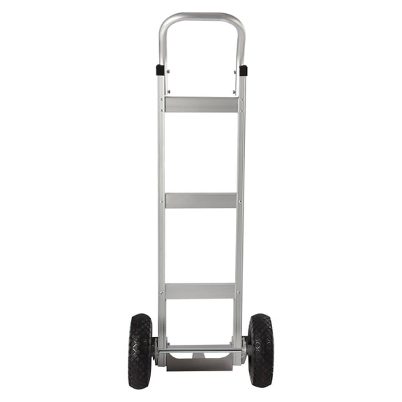 500LBS Capacity Hand Trunk Dolly Aluminum Alloy 2 Wheel for Moving Warehouse Supermarket
