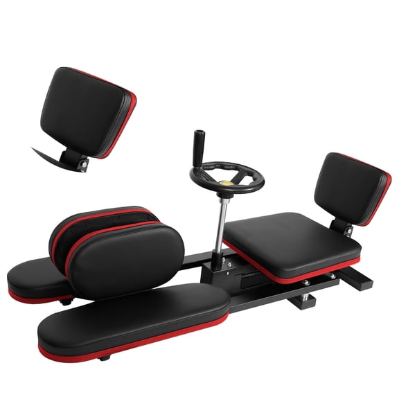 500LBS Leg Stretch Machine,Steel Frame Equipment Splits Machine,Leg Stretching Training Machine with 360°Rotating Hand Wheel, for Yoga, Ballet, Fitness, Splits Training