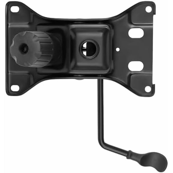 500Lbs Office Chair Replacement Parts, w/ 6'' x 10.2" Mounting Holes Chair Base Heavy Duty Plate Swivel Tilt Control Seat Mechanism for Executive and Gaming Chairs