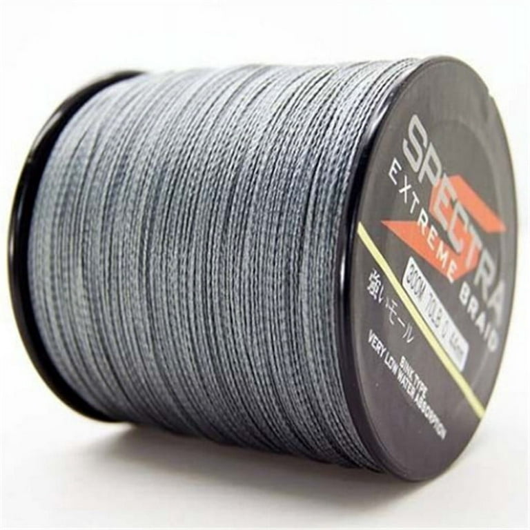 500M 30-100lb Super Strong Spectra Extreme PE Braided Sea Fishing Line, Size: 30 lbs, Gray