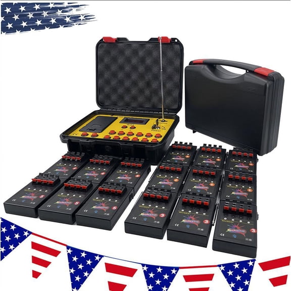 500M 60 Cues Fireworks Firing System + 1203 Cues wireless control For Party wediing