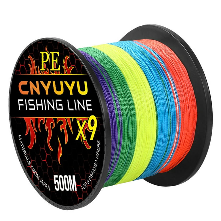 500M Carp Fishing Wire Smooth Casting PE Line 10.6-90LB (5.0 9
