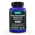 500MG Benfotiamine, Fat Soluble Thiamine Vitamin B1, NonGMO, Vegan, Soy Free, 120 Capsules