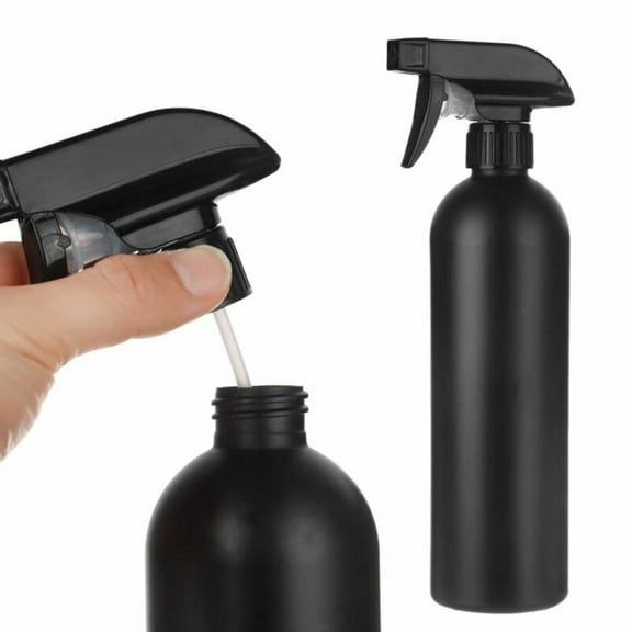500ML Black Hairdressing Spray Bottle Fine Mist Water Sprayer Barber Hair Salon