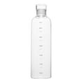500ML Borosilicate Glass Water Bottles With Caps Clear Heat Slim Easy