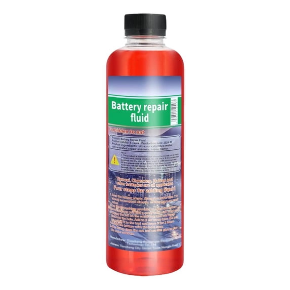 500ML Car Battery Additive Battery Electrolyte Battery Liquid Deionized Distilled Storage For Boat Accessories Water