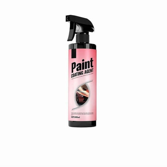 500ML Car Paint Coating Spray Superior Paint Protector Gloss Enhancer Water Repellent Scratch Resistant UV Protection Long Lasting Nanotechnology