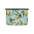 thumbnail image 1 of 500ML Food Storage Container Food Storage Tank Coffee Storage Container 304 Food Grade Stainless Steel Corrosion Resistant Beautiful Yellow Lemon Pattern, 1 of 9