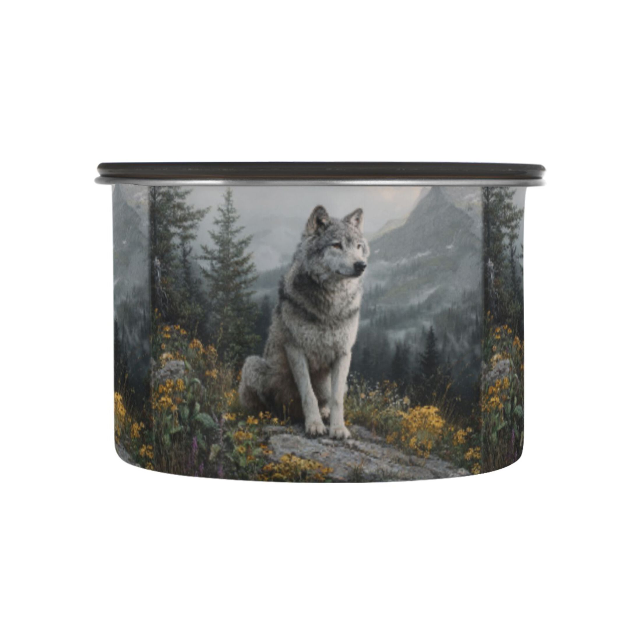 Wolf Den Containers 500ML Food Storage Container Food Storage Tank Coffee Storage Container ...