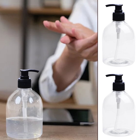 500ML PET Plastic Dispensers Refillable Designer Bottles Excellent Liquid Hand Soap Shampoo And Massage Oil Dispensers Shatterproof54947