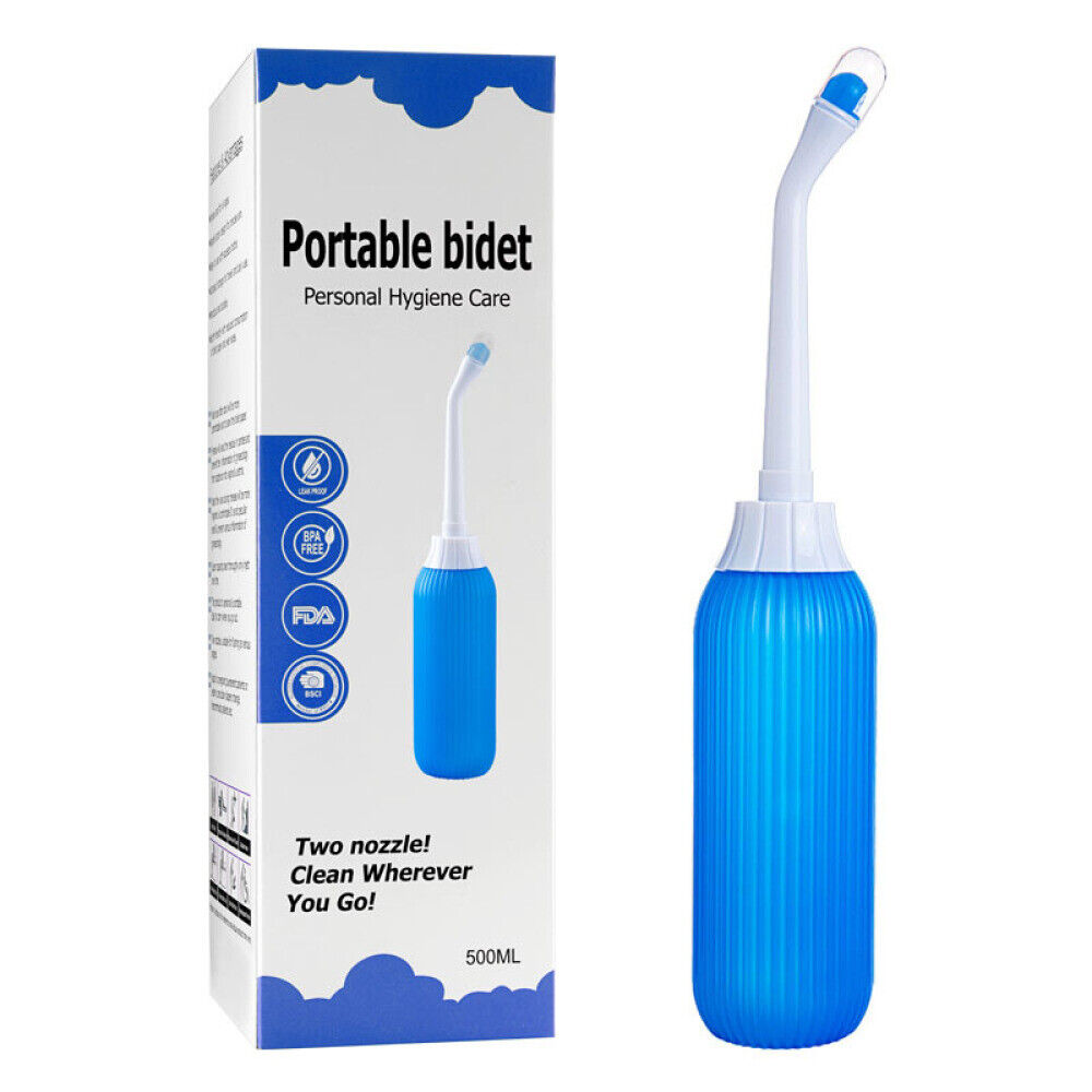 500ML Portable Bidet Sprayer/Peri Bottle For Postpartum Perineal Care