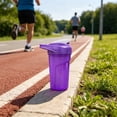 thumbnail image 1 of 500ML Protein Shaker Bottle Handheld Mixing Cup with Blender Ball Scale Straw BPA-Free Plastic for Gym Workout Sports Running, 1 of 6