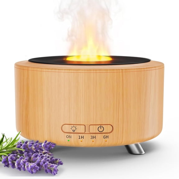500ML Retro Vinyl Essential Oil Diffuser for Home