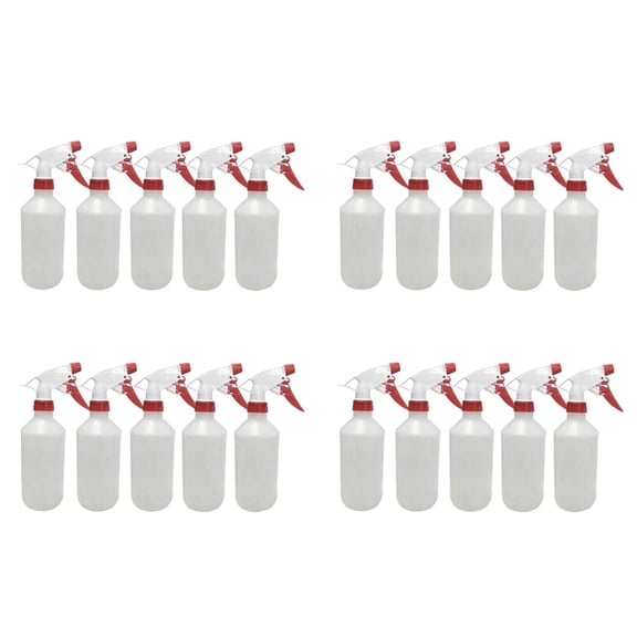 500Mlx20 Packs Plastic Trigger Bottles 16 Oz Foaming Cleaning Commercial Sprayers