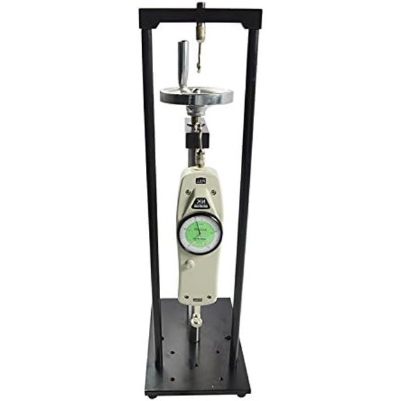 500N Vertical Screw Test Stand Tensile Testing Machine with Push Pull Force Gauge Clamp