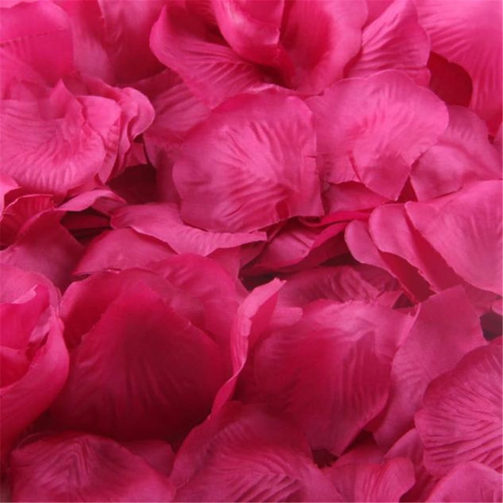 500PC Silk Flower Rose Petals Wedding Party Decorations Wedding Stands