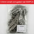 thumbnail image 1 of 500PCS 0.6/0.8mm Hot Stapler Staples For Car Bumper Plastic Welder Repair Kit, 1 of 5