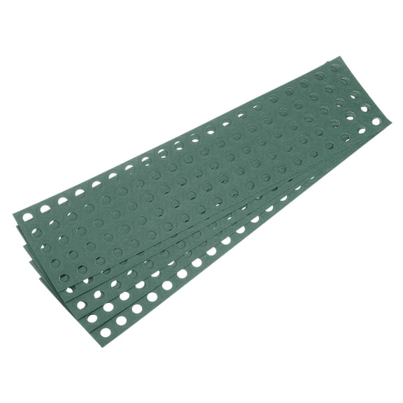 500PCS 18650 Lithium Battery Insulator Rings, Hollow Electrical Insulation Ring Adhesive Paper Cardboard Sticker, Green