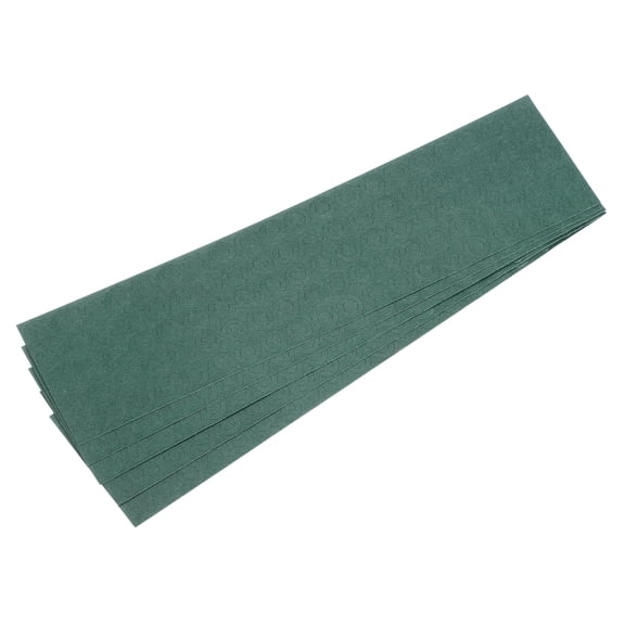 500PCS 18650 Lithium Battery Insulator Rings, Hollow Electrical Insulation Ring Adhesive Paper Pad Sticker Green