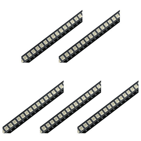 500PCS 3528 Amber+Yellow PLCC-4 Reverse Pole ,617Nm+587Nm , 50MA 2V 0.1W Bicolor SMD LED Lamps Light Beads LAYT67B
