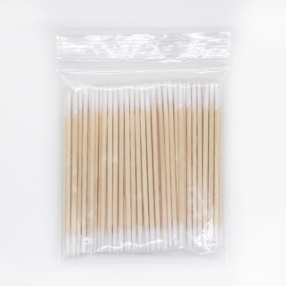 500PCS Double Pointed Cotton Swabs Precision Tip Beauty Swabs Professional Disposable Applicators for Makeup Eyelash Extensions Microblading and Nail Art Cleanup