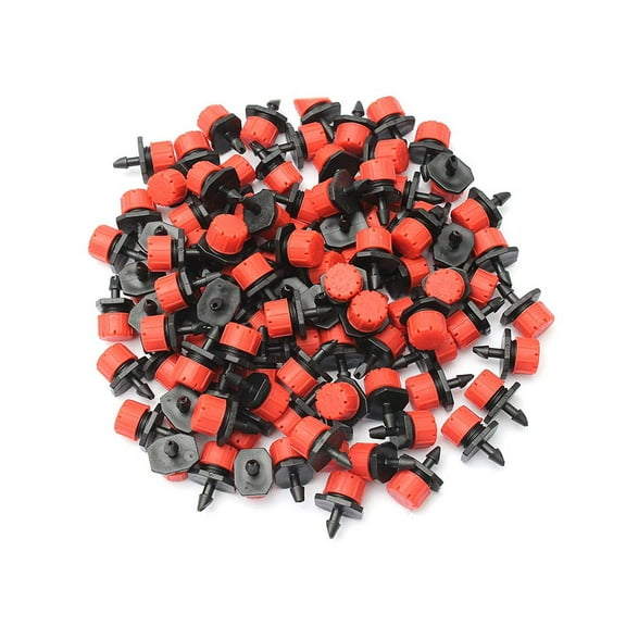 500PCS Garden Eight-Hole Adjustable Flow Drippers, Garden Irrigation Nozzles, Courtyard Greenhouse Watering Nozzles