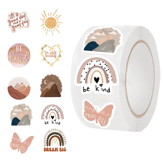 Small Inop Stickers 500PCS Motivational Stickers, Small Labels Aesthetic Journaling ...