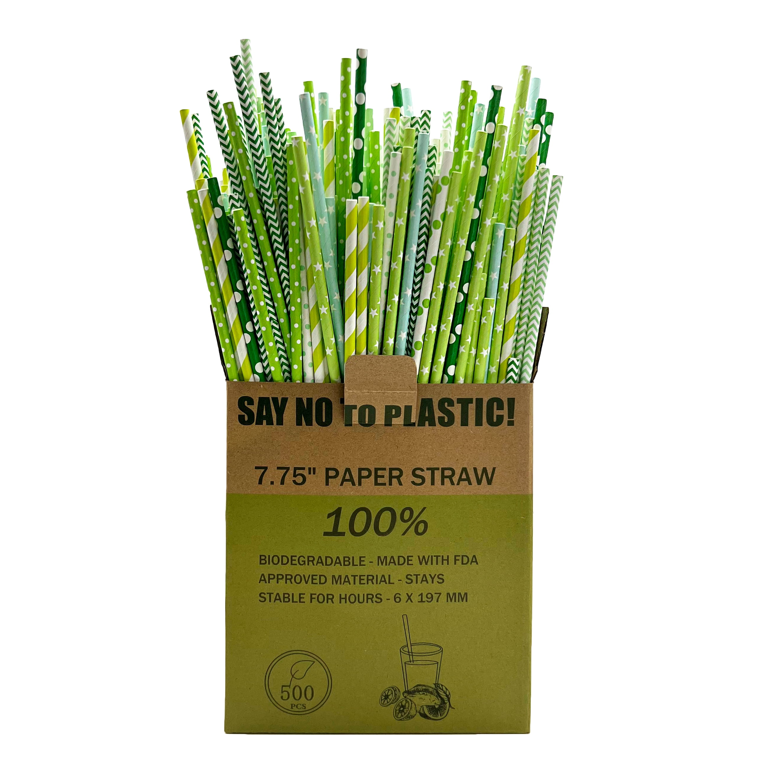 Frozen Snowflake Straws (25 Pack) - Christmas Straws, Teal Green Blue Paper  Straws, Winter Snow Flakes Party Supplies
