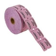 thumbnail image 1 of 500PCS/Roll Raffle Ticket Roll Double Sided Admit One Event Entry Stubs for Fundraisers Carnivals Parties Festivals School Activities Tearable Admission Coupon, 1 of 3
