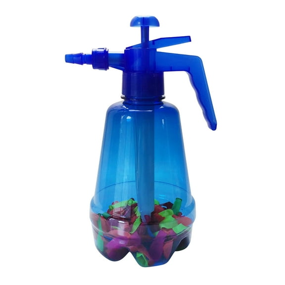 500PCS Water Balloon Pump Set 2 in 1 Portable Water Balloon Pumping Station for Outdoor Activities Summer Pool Water