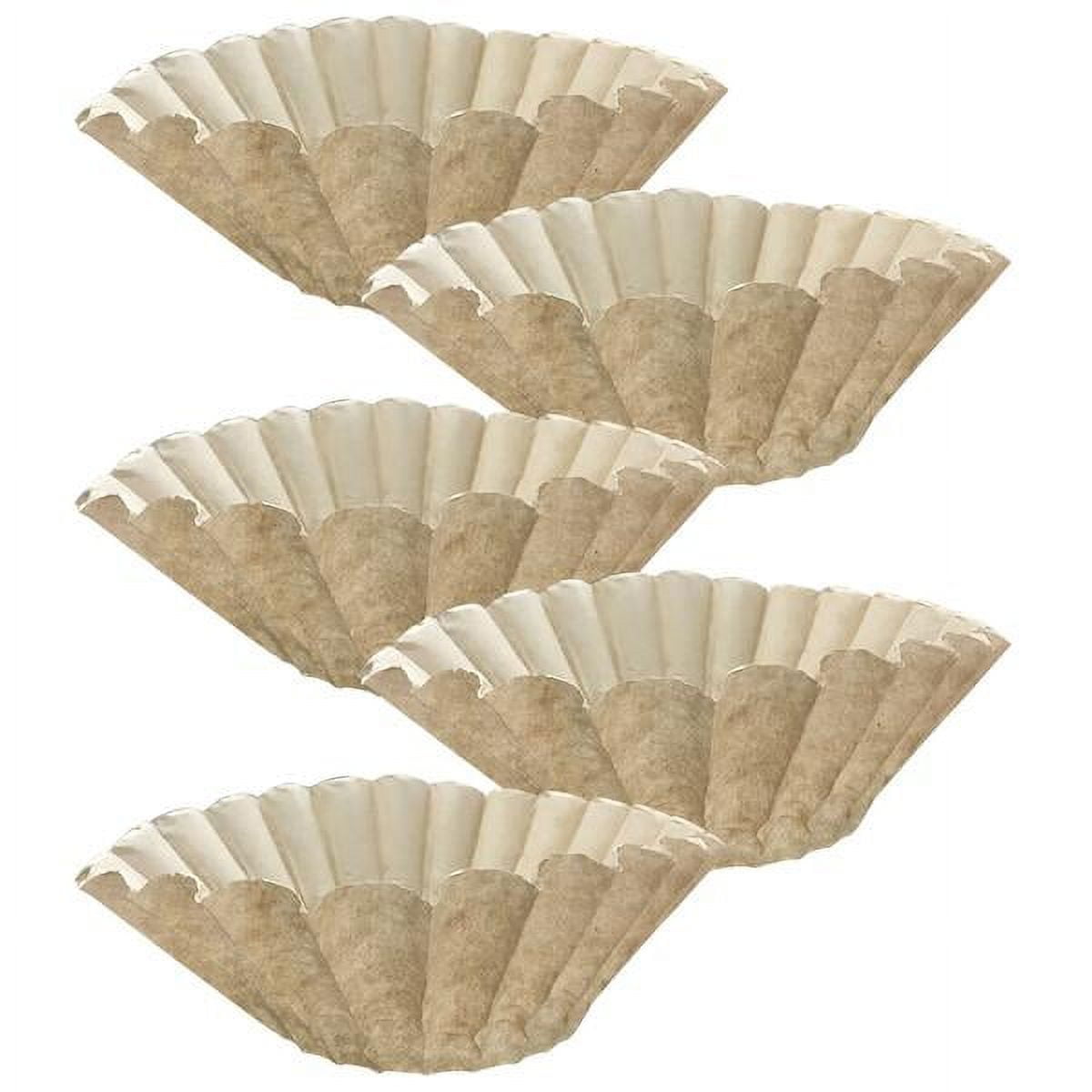 500PK Compatible Replacement Unbleached Paper Coffee Filters Bunn 12 Cup Commercial Coffee
