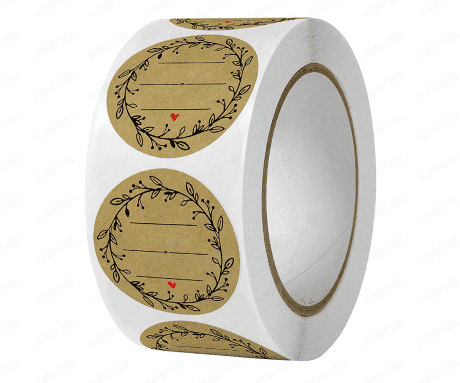 Lid Sticker (500Pc/Roll) 1