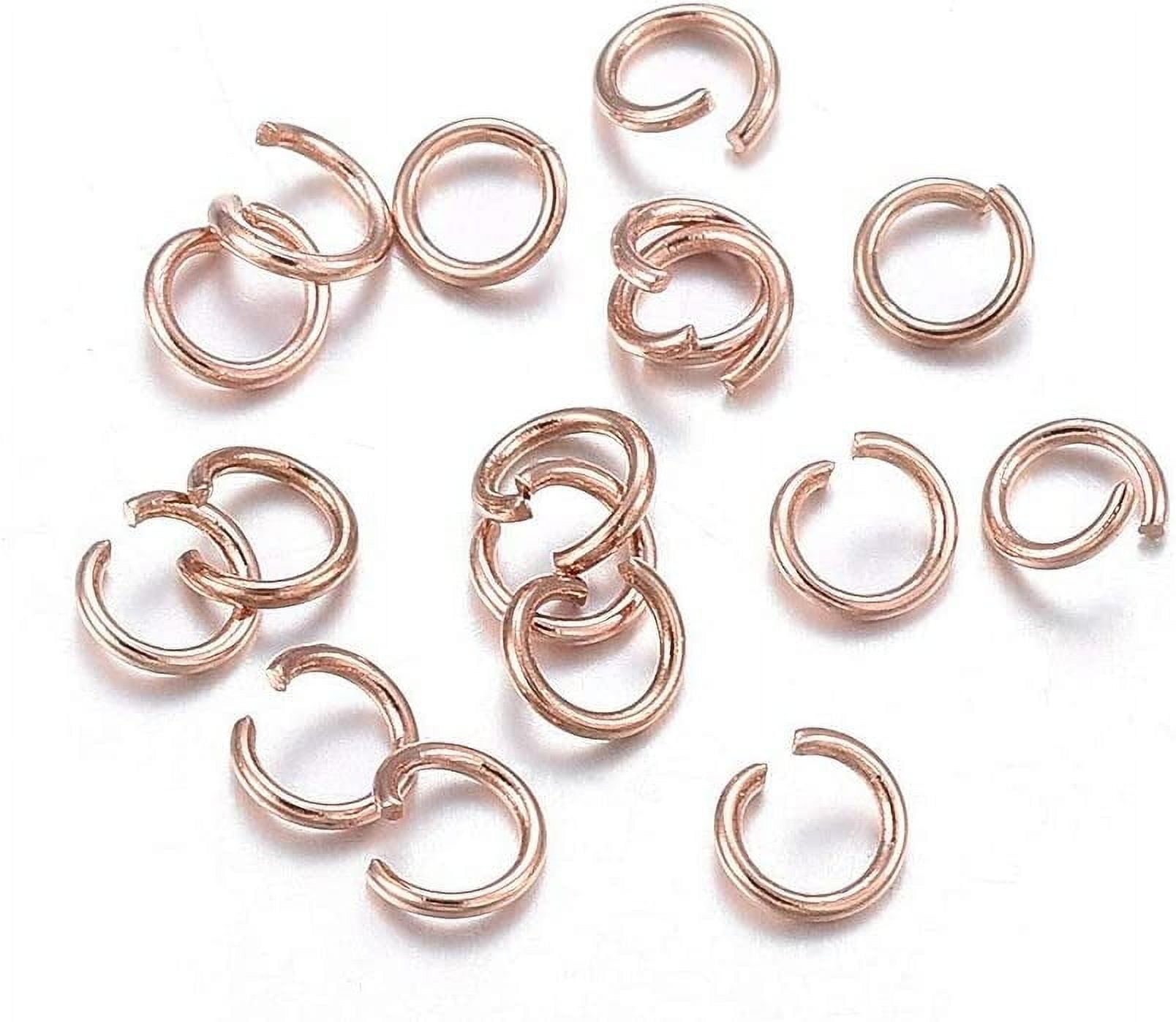 100-610 Pc 304 Stainless Steel Open Jump Rings, Stainless Steel Color 24 Gauge 4x05mm Inner Diameter 3mm I2477481342