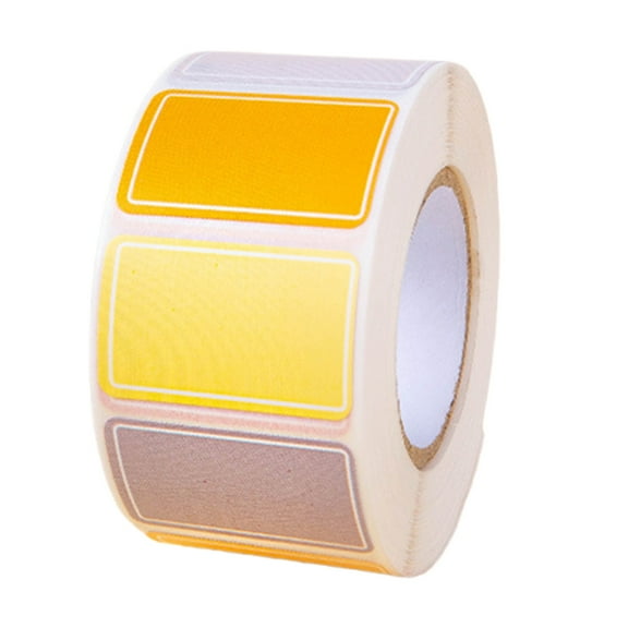 500Pcs Adhesive Name Stickers Writable Label Stickers Labels Waterproof Labels for Condiment Jar Clothes