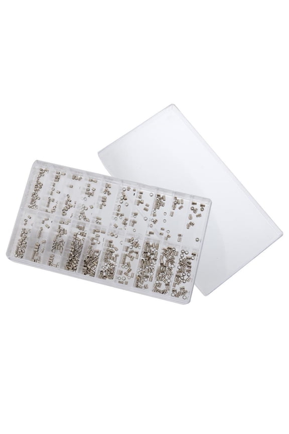 500Pcs Assorted Mixed Size Watch Case Crown Tube For Watch Repair Accessory Repairing Tool Accessory Tubes