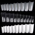 thumbnail image 1 of 500Pcs/Box Nail Tips Flat Head Seamless Ultra Thin Long Lasting Transparent Nail Tips for Women, 1 of 7