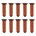 500Pcs Brown Centrifuge Tubes 2ML Centrifuge Tubes Plastic Centrifuge