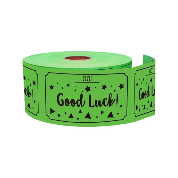 500Pcs Numbered Check-In Ticket Roll for Prize Entry, Sign-In, and Registration