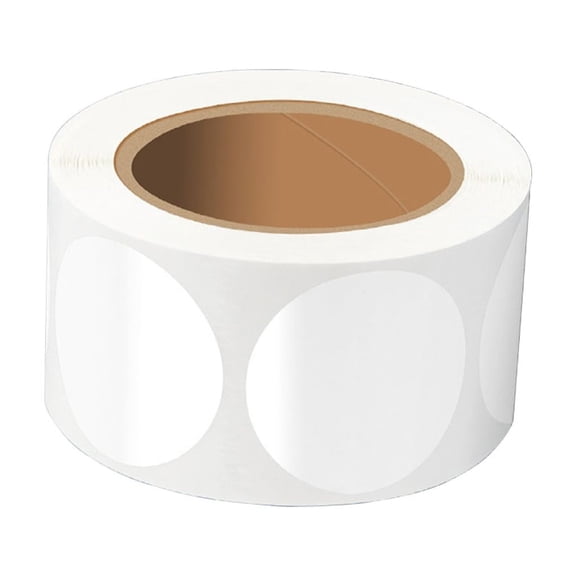 500Pcs Clear Round Seal Sticker Self-Adhesive PVC Sticker Wrapping Labels for Seal Envelopes Card Mailing Box Packaging