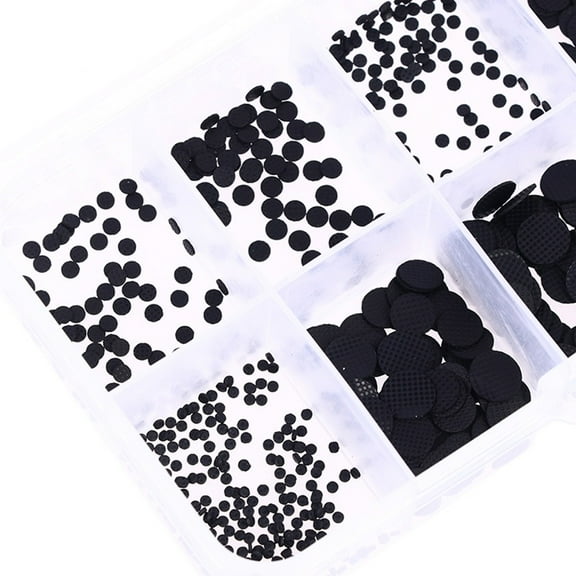 500Pcs Different Sizes Conductive Rubber Pads Keypad Repair Kit Rubber Buttons YIWEI